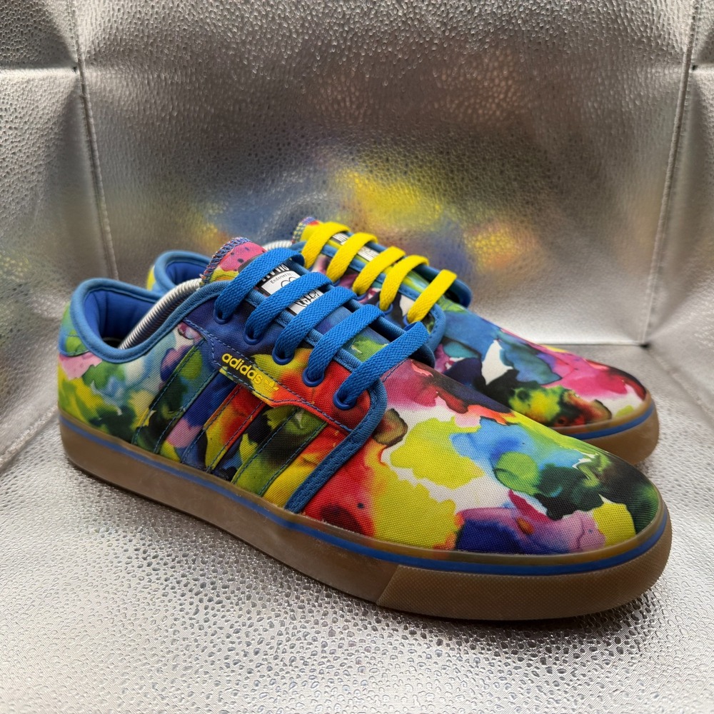 Size 11 Adidas x HVW8 Seeley Bluebird Yellow Core Black‎ Mens Sneakers C76922